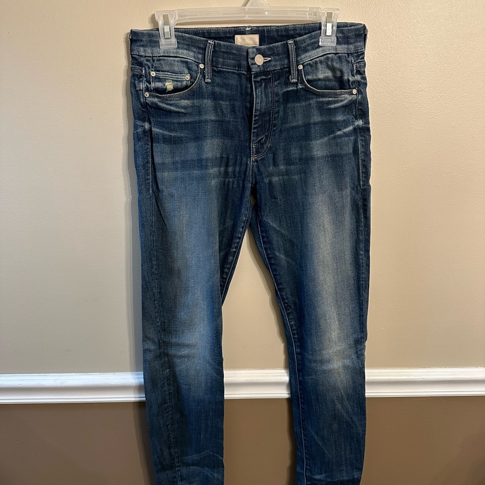 MOTHER Double Trouble Denim Jeans-The Looker
